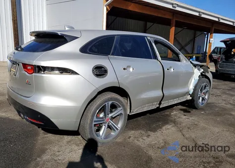2017 Jaguar F-Pace S z USA, uszkodzony, nr VIN SADCM2BV6HA077827